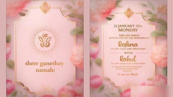 Videohive Indian Wedding Invitation 51107878