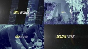 Videohive Epic Sports Video Displays template preview