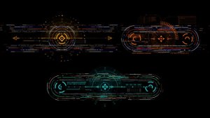 Videohive HUD Info Data Transfer 2 Elements template preview