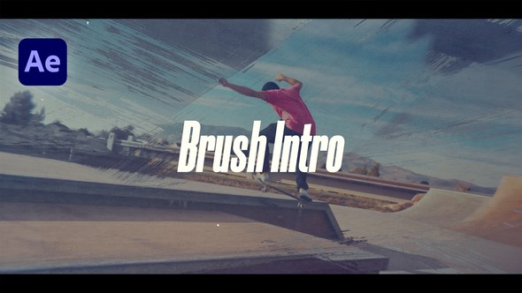 Videohive Intro - Brush Intro Openers template preview