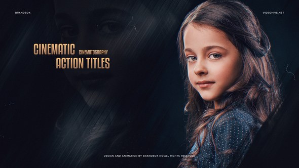 Videohive Cinematic Action Titles Opener Titles template preview
