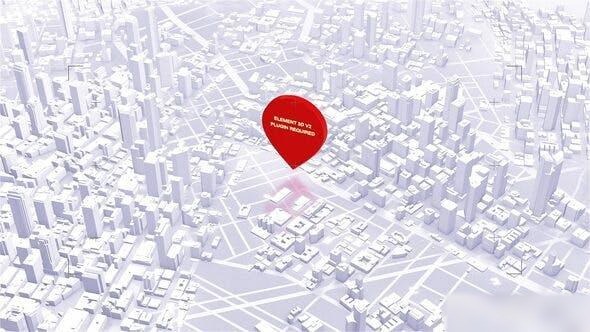 Videohive GPS Reveal Openers template preview