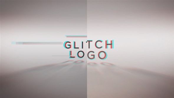 Videohive Glitch Words Logo Reveal | 2 versions Logo Stings template preview
