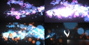 Videohive Particles Energy Burst Logo Reveal Logo Stings template preview