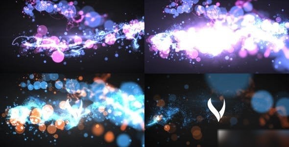 Videohive Particles Energy Burst Logo Reveal Logo Stings template preview