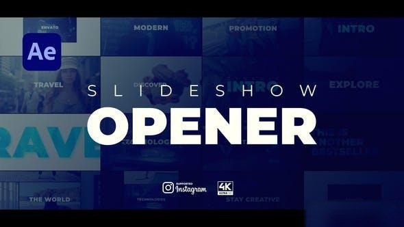 Videohive Slideshow Opener 42789087 Openers template preview