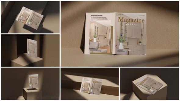 Videohive Magazine Mockup 60026199 Product Promo template preview