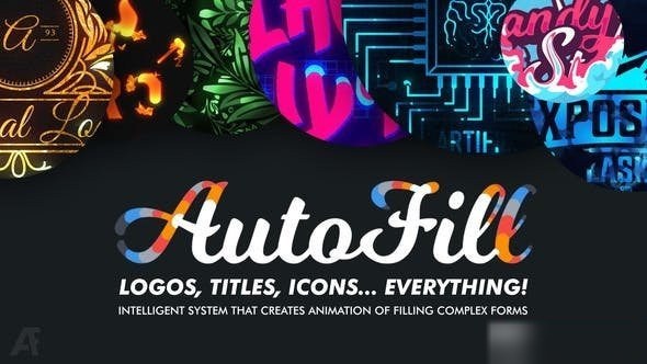 Videohive AutoFill - Automatically Animate Titles, Logo Reveals, Animate Icons Titles template preview