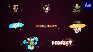 Videohive Smoke Titles for After Effects Titles template preview