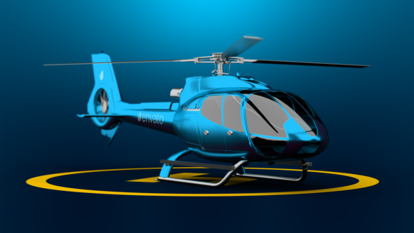 Videohive Helicopter Logo Reveal 48123522 Logo Stings template preview