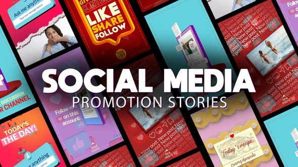 Videohive Social Media Stories Promotion Product Promo template preview