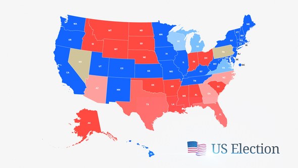 Videohive US Elections Openers template preview