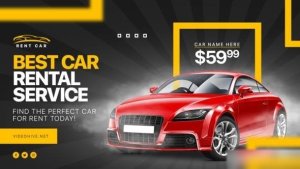 Videohive Car Rental Promo Openers template preview
