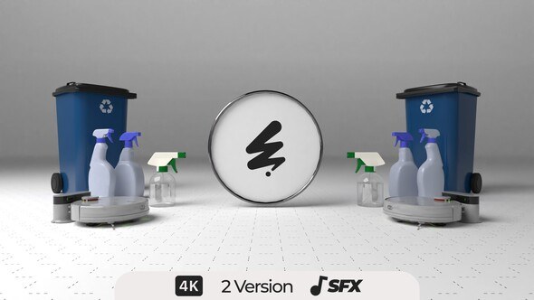 Videohive Cleaning Professionals 55356899 Logo Stings template preview