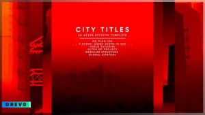 Videohive City Titles Sequence/ Cinematic/ Art/Netflix/ Strikes Against Racism/ USA/ Politics/ Police/ Crime I Titles template preview