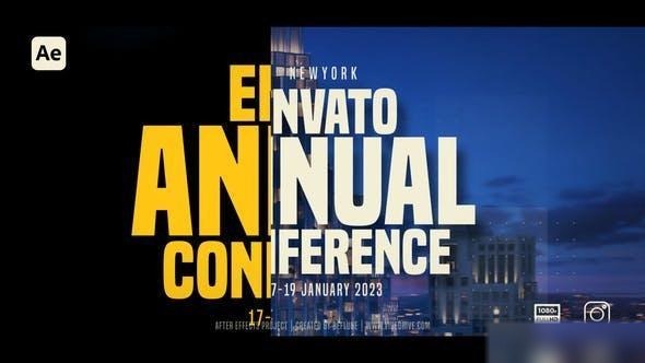 Videohive Event Promo - Annual Conference Openers template preview