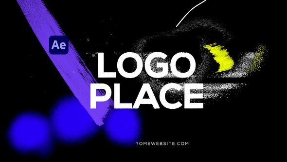 Videohive Glitch Logo Intro Grunge Distortion Logo Stings template preview