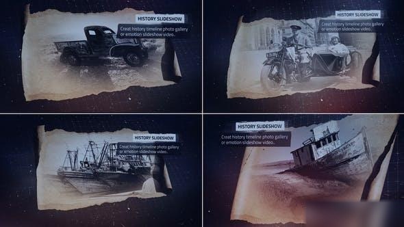 Videohive History Slideshow 52251252 Openers template preview