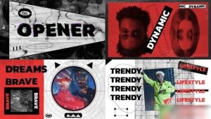Videohive Trendy Abstract Opener Openers template preview
