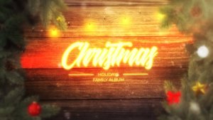 Magic Christmas Slideshow Video Displays template preview