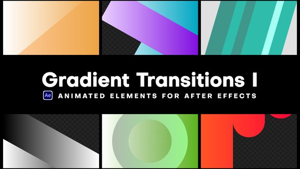 Videohive Gradient Transitions I Elements template preview