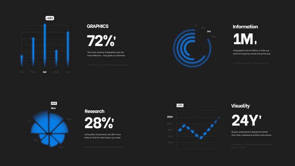 Videohive Modern Infographics Infographics template preview