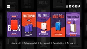 Videohive Commerce Instagram Reels 45537019 Product Promo template preview