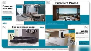 Videohive Basic Furniture Promo Openers template preview