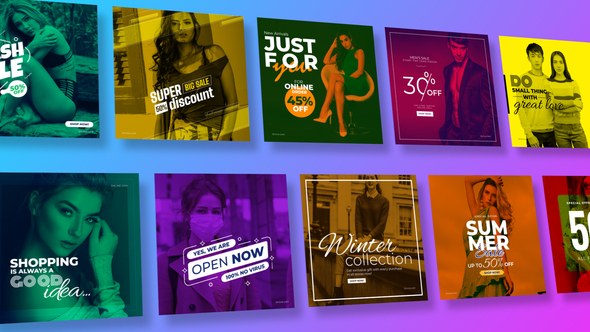 Videohive Fashion Promotion Social Post Product Promo template preview
