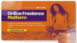 Videohive Online Freelance Platform Openers template preview