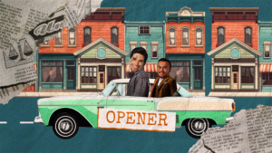 Videohive Paper Collage Art Intro | Podcast Intro Video Displays template preview