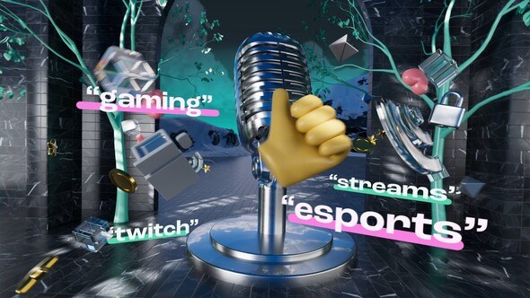 Videohive Podcast 2-in Pack Intro Openers template preview
