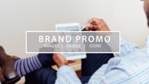 Brand Promo Video Displays template preview