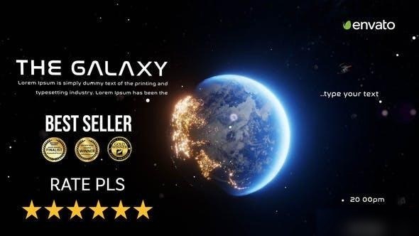 Videohive Metaverse Galaxy Openers template preview