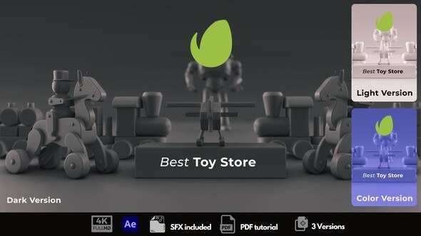 Videohive Toy Store Logo Stings template preview