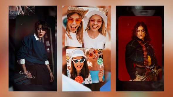 Videohive Slideshow - Vertical Slideshow Openers template preview