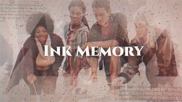 Videohive Ink Memory Openers template preview