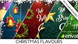 Videohive Christmas Flavours Broadcast-packages template preview