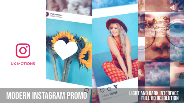 Videohive Modern Instagram Promo 28328110 Product Promo template preview