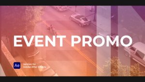 Colorful Event Promo Video Displays template preview