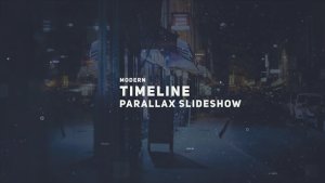Videohive Parallax Timeline Slideshow 20586577 Video Displays template preview
