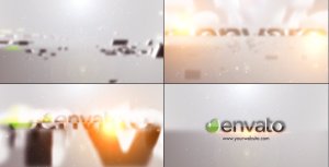 Videohive Minimal Slice Logo Logo Stings template preview