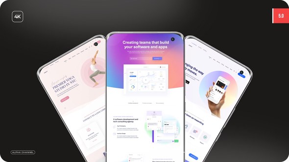 Videohive Android Mockup - Package 05 Product Promo template preview