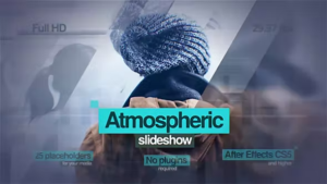 Videohive Atmospheric Slideshow - After Effects Templates Video Displays template preview