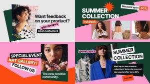 Videohive Corella - Scenes Pack Product Promo template preview