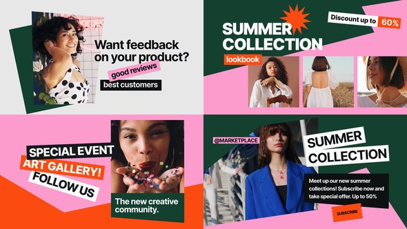 Videohive Corella - Scenes Pack Product Promo template preview