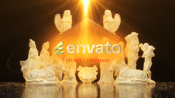 Videohive Nativity Christmas Logo Stings template preview