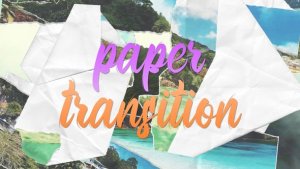 Videohive Paper Transition 58872467 Elements template preview
