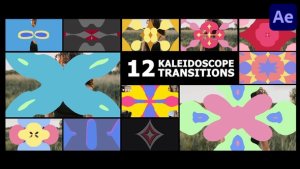 Videohive Kaleidoscope Transitions for After Effects Ramadan template preview