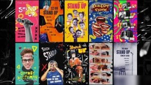 Videohive Comedy Stand Up Stories Pack Openers template preview